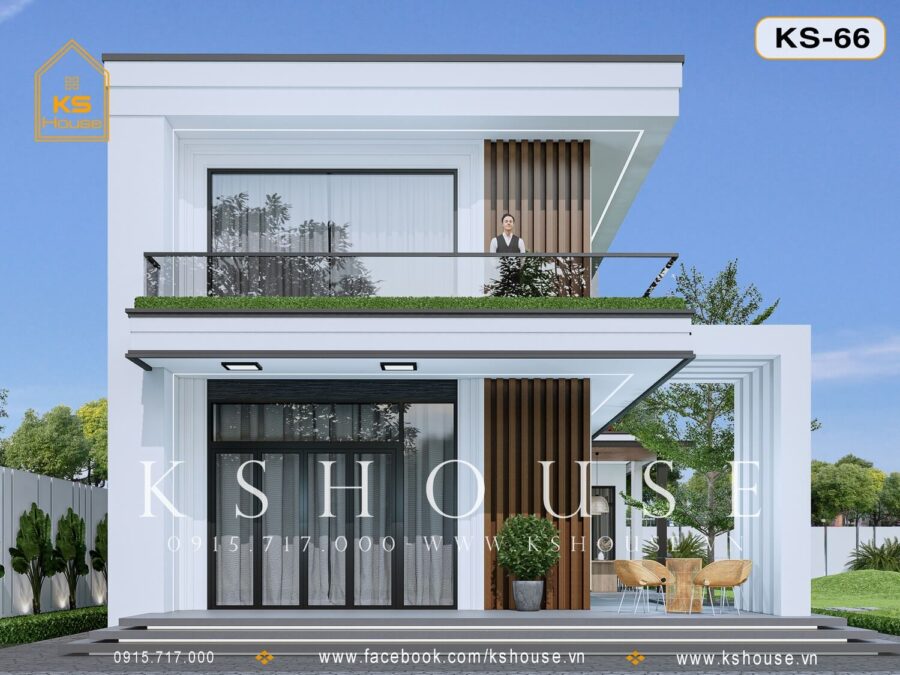 Biệt thự vườn 2 tầng hiện đại ở Bình phước