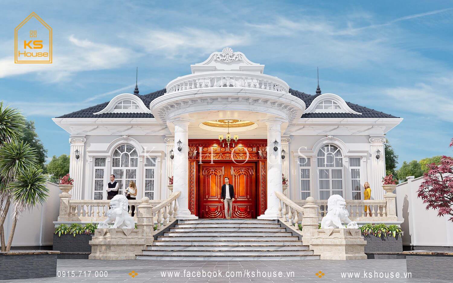 Thiết kế nhà Bình Dương, xây nhà trọn gói KS HOUSE